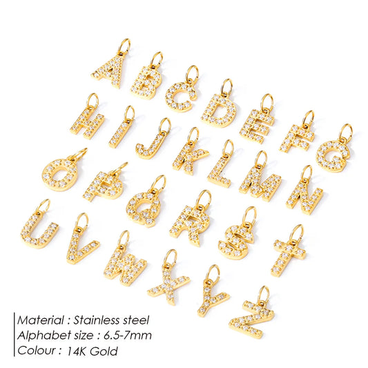 North & Pearl Initial Charm Earrings earrings image 2
