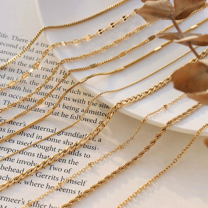 North & Pearl Refined Chain Necklace product thumbnail 1