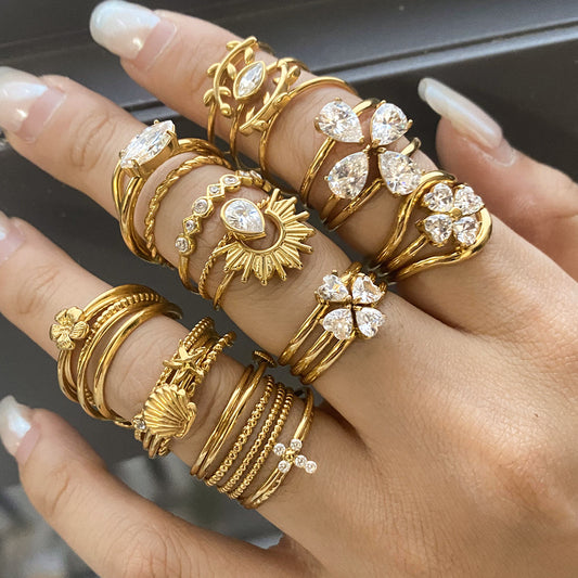 North & Pearl Polished Statement Ring product image 1