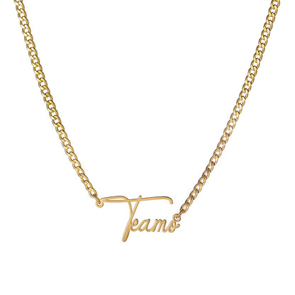 North & Pearl Everyday Letter Necklace product thumbnail 2