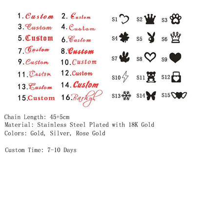 North & Pearl Classic Initial Charm Necklace product thumbnail 6