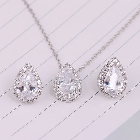 North & Pearl Bridal Water Drop Set product image 2