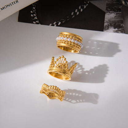 North & Pearl Minimal Statement Ring product thumbnail 4
