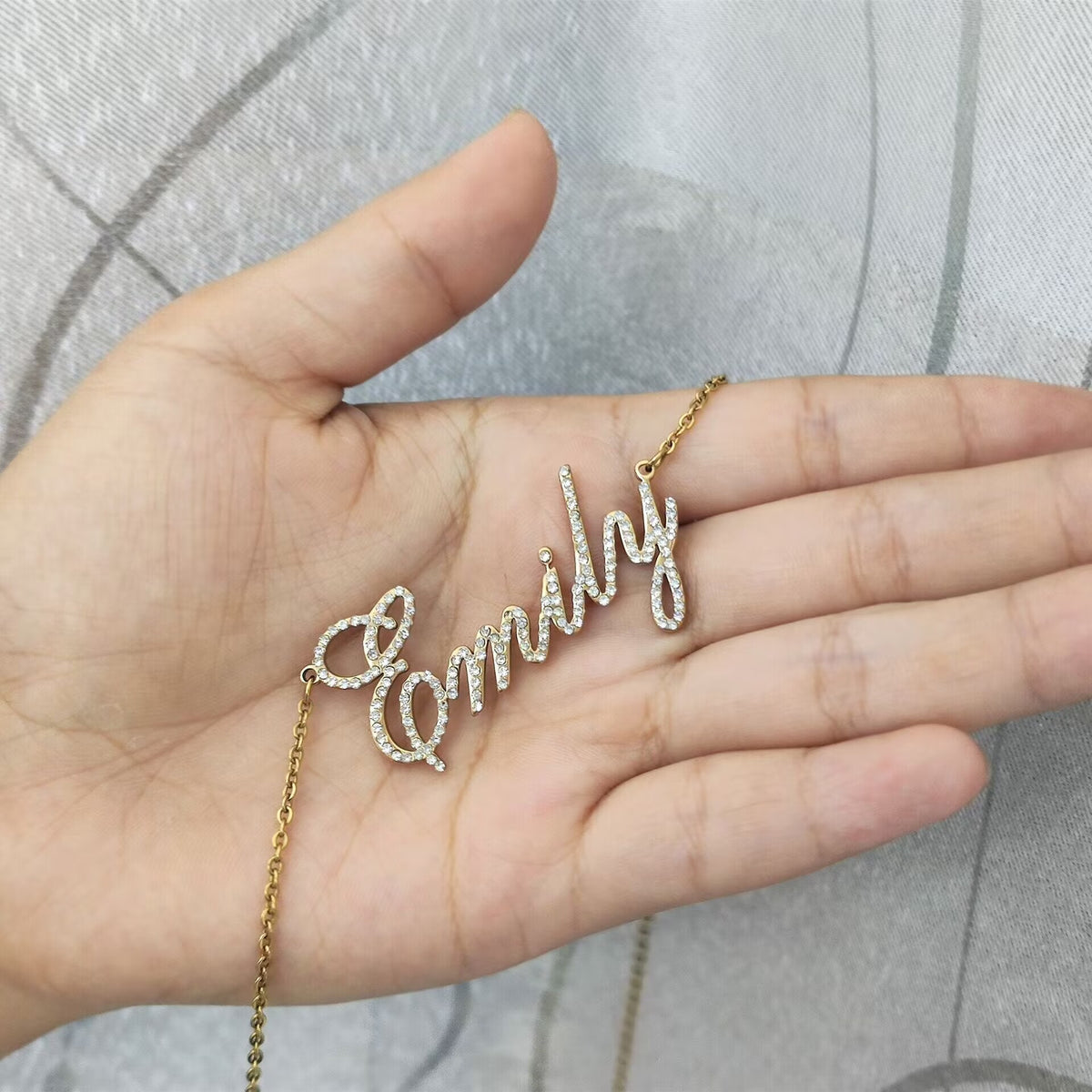 North & Pearl Charm Everyday Letter Necklace product image 1