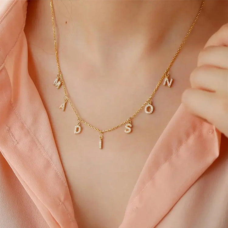 North & Pearl Refined Initial Necklace product image 4