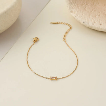 North & Pearl Marquise Birthstone Bracelet product thumbnail 4