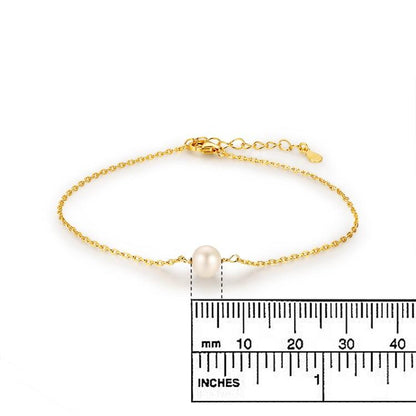 North & Pearl Single Pearl Bracelet product thumbnail 3