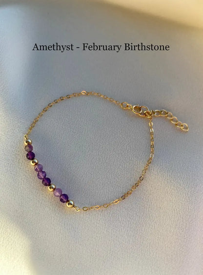North & Pearl Beaded Birthstone Bracelet product thumbnail 5