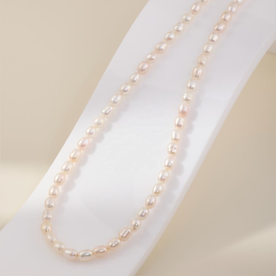 North & Pearl Rice Pearl Necklace product image
