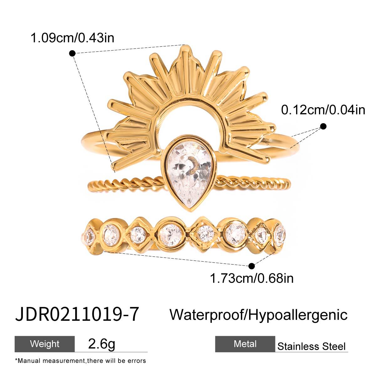 North & Pearl Polished Statement Ring product image