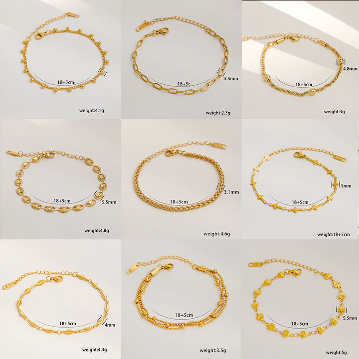 North & Pearl Stacking Oval Bracelet product image 6
