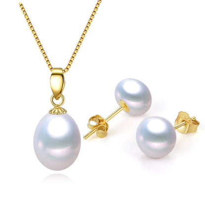 North & Pearl Pearl Drop Necklace & Earring Set product thumbnail 1