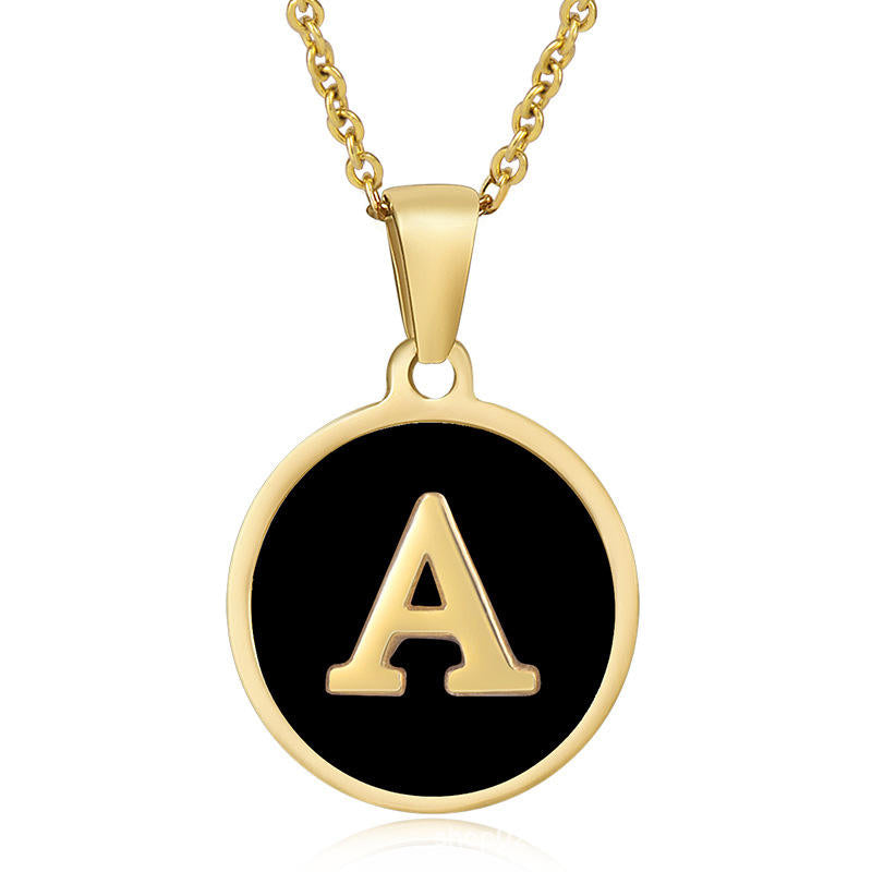 North & Pearl Initial Shell Pendant Necklace, a ready-to-order gift under $100