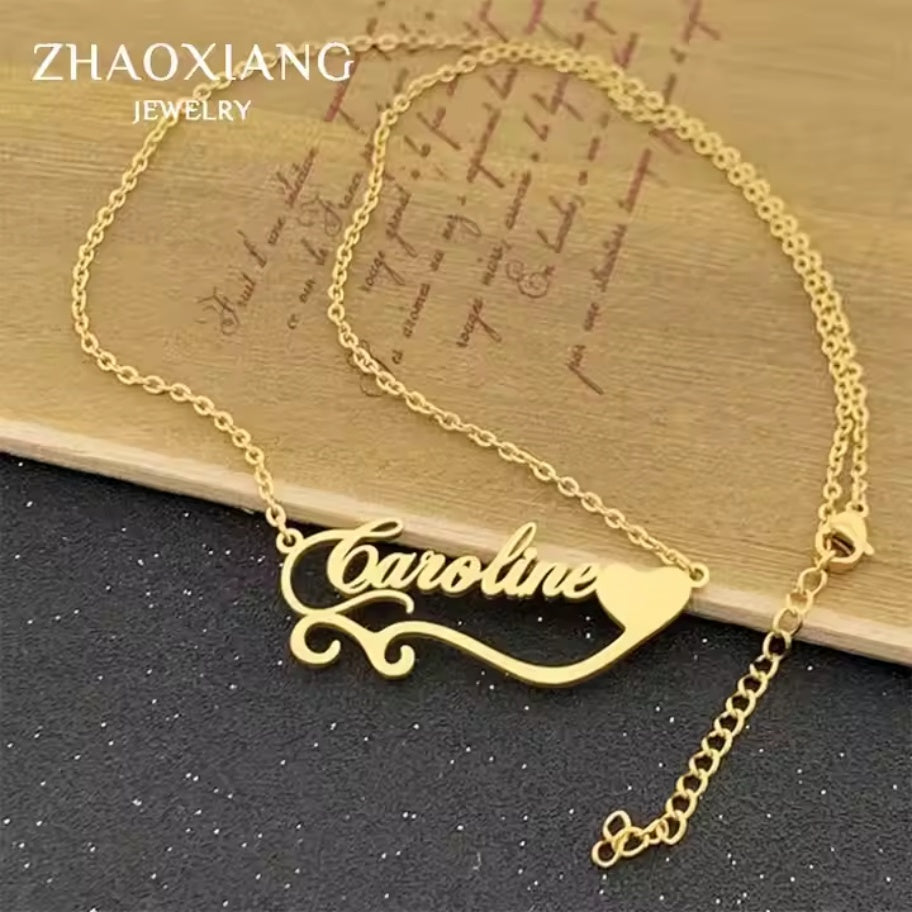 North & Pearl Stacking Layering Name Necklace product image 3