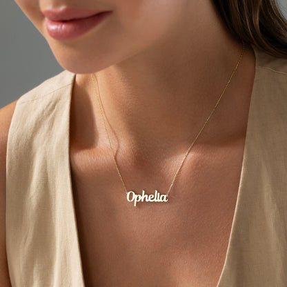 North & Pearl Giftable Nameplate Necklace product thumbnail 4