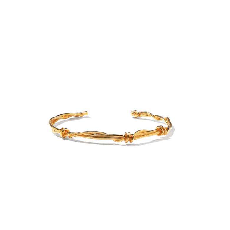 North & Pearl Twisted Wire Cuff Bracelet product image