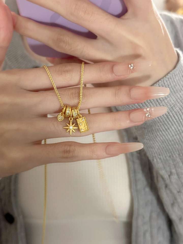 North & Pearl Celestial Charm Necklace product image 3