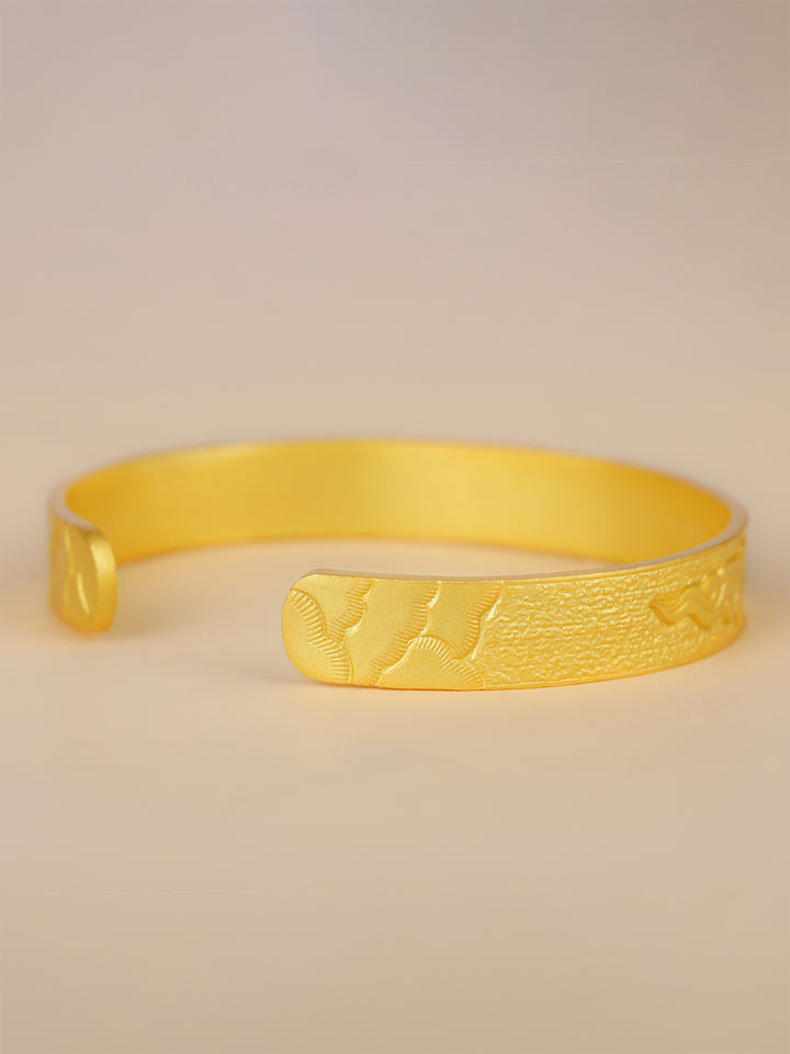 North & Pearl Embossed Cloud Cuff Bracelet product image