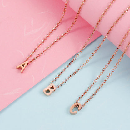 North & Pearl Framed Initial Necklace product thumbnail 5