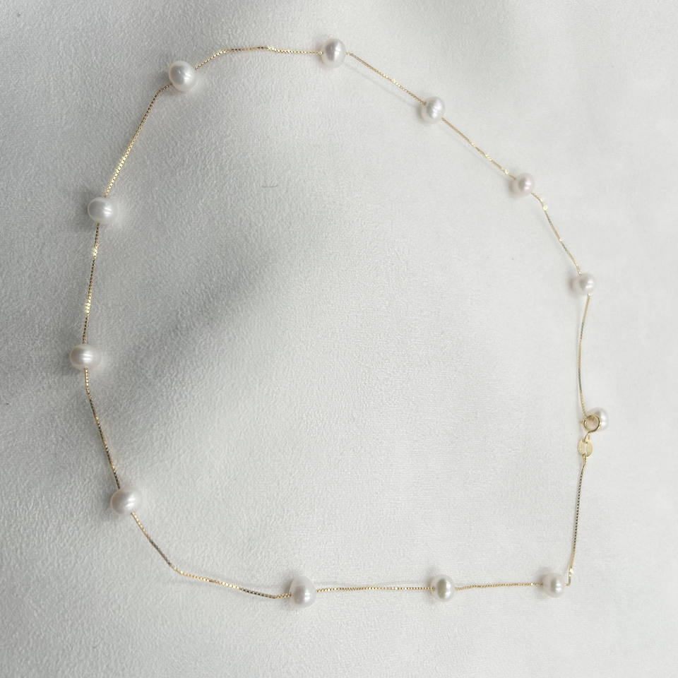 North & Pearl Pearl Station Necklace product image 3