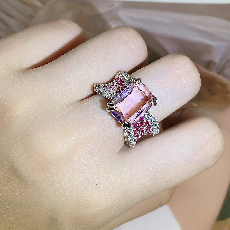 North & Pearl Polished Sparkle Ring product image
