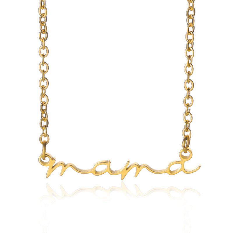 North & Pearl Slim Letter Pendant Necklace product image 6