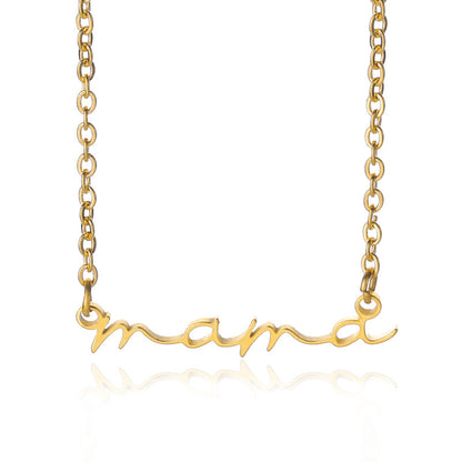 North & Pearl Slim Letter Pendant Necklace product thumbnail 6