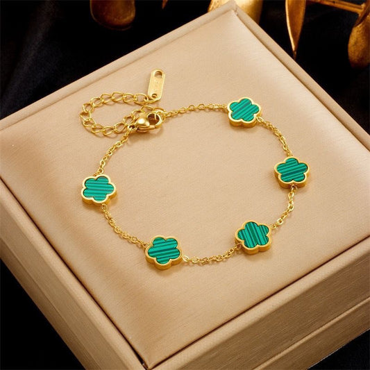 North & Pearl Polished Bloom Bracelet product image 2