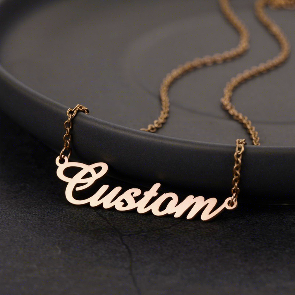 North & Pearl Modern Name Necklace product image 5
