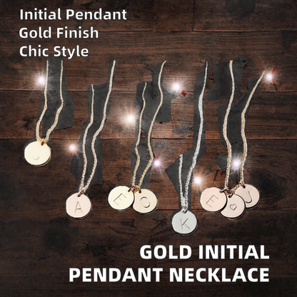 North & Pearl Charm Classic Initial Necklace product thumbnail 2