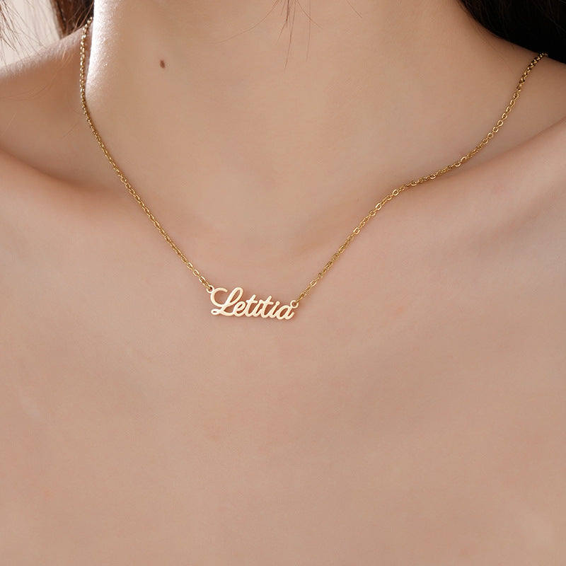 North & Pearl Pendant Keepsake Letter Necklace product image 2
