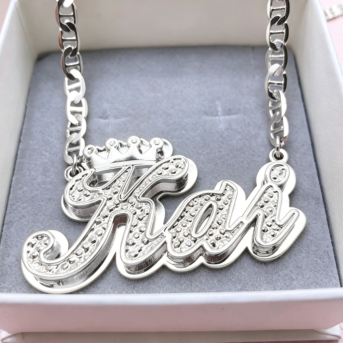 North & Pearl Classic Letter Necklace product image 6