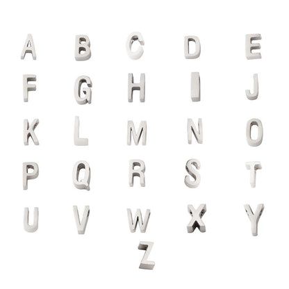 North & Pearl Framed Initial Necklace product thumbnail 4