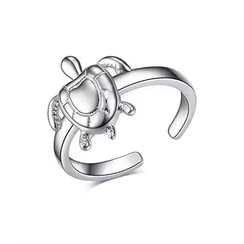 North & Pearl Sea Turtle Toe Ring product image 1