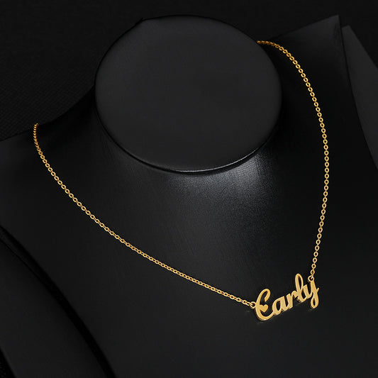 North & Pearl Everyday Letter Charm Necklace product image 2