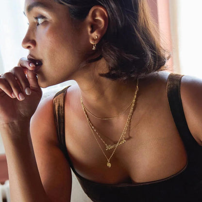 North & Pearl Classic Name Necklace product thumbnail 6