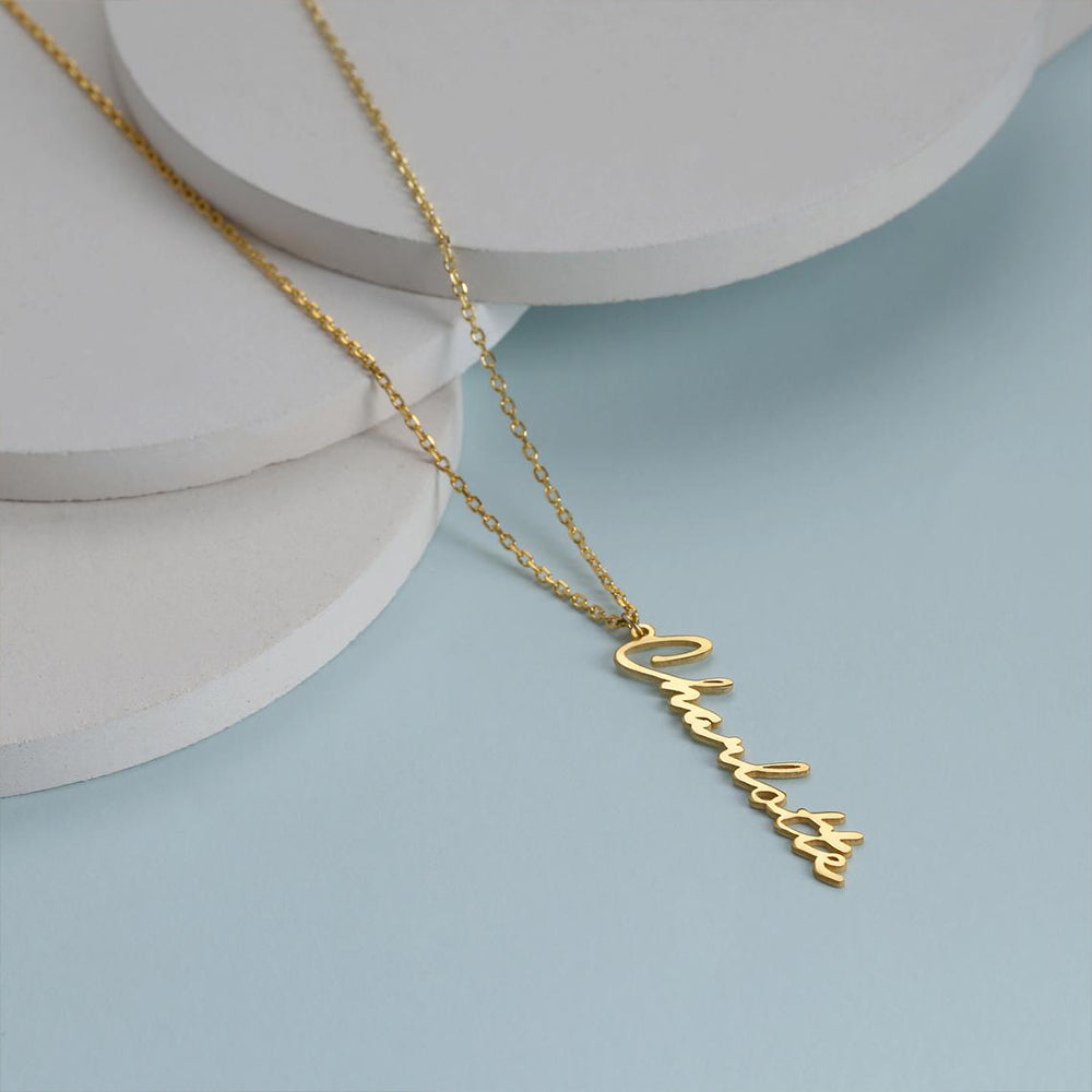 North & Pearl Polished Letter Pendant Necklace product image 4