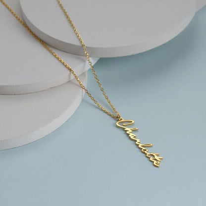 North & Pearl Polished Letter Pendant Necklace product thumbnail 4