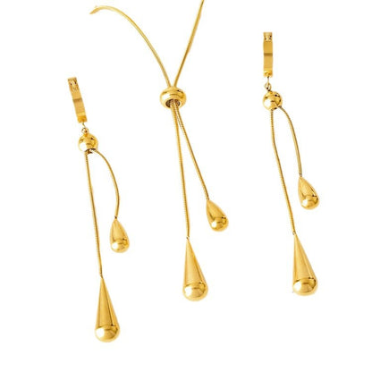 North & Pearl Water Drop Jewelry Set product thumbnail 5