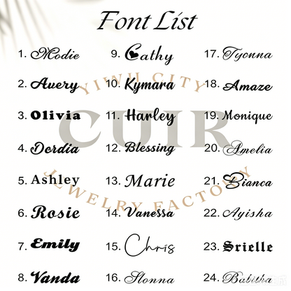 North & Pearl Statement Layering Name Necklace product thumbnail 4