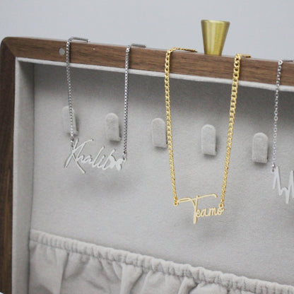 North & Pearl Everyday Letter Necklace product thumbnail 4
