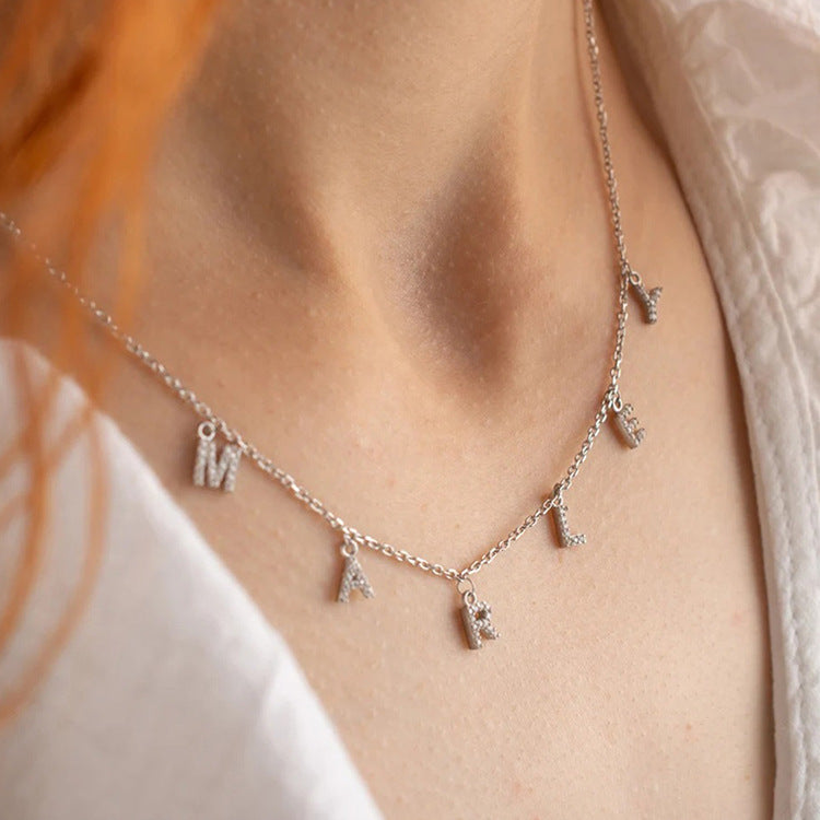 North & Pearl Refined Initial Necklace product image 2