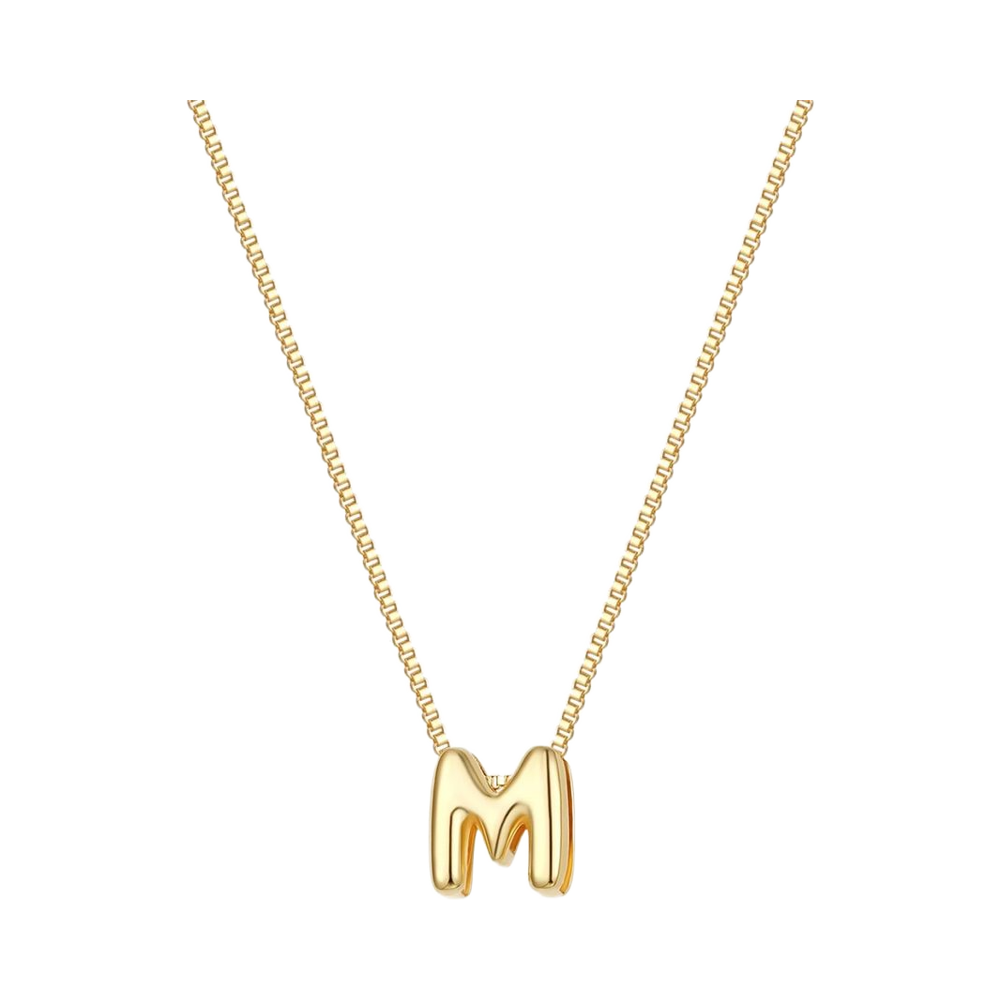 North & Pearl Minimal Initial Pendant Necklace product image 2