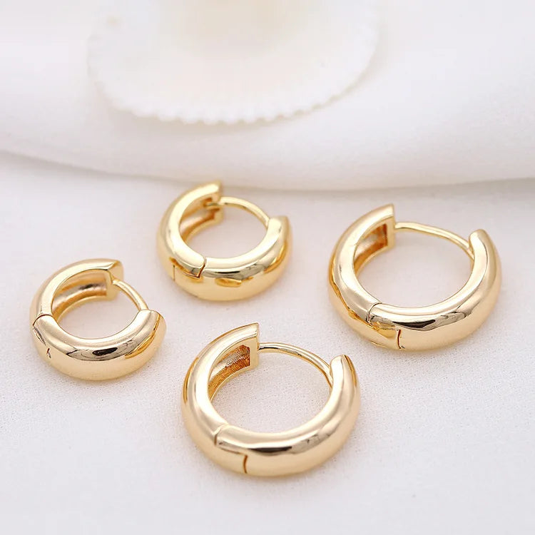 North & Pearl Classic Huggie Hoop Earrings product image