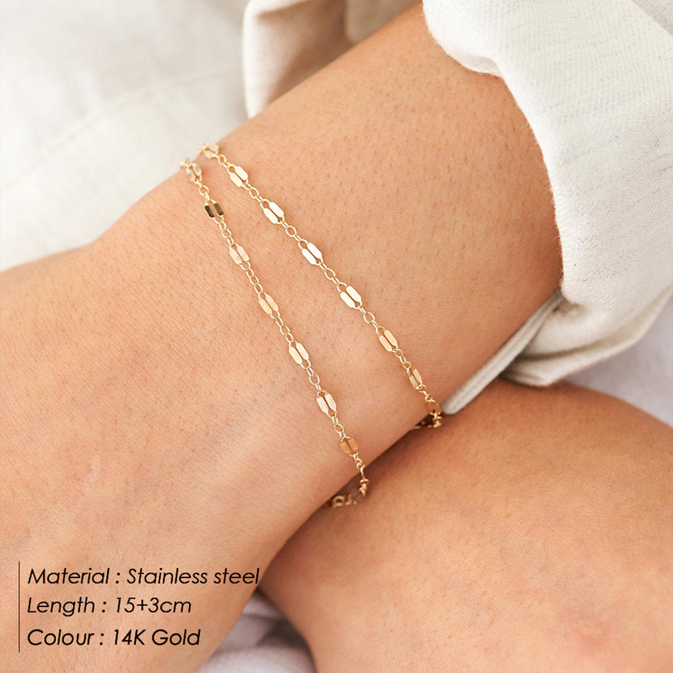 North & Pearl Oval Link Bracelet product image 3