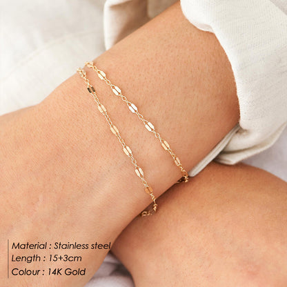 North & Pearl Oval Link Bracelet product thumbnail 3