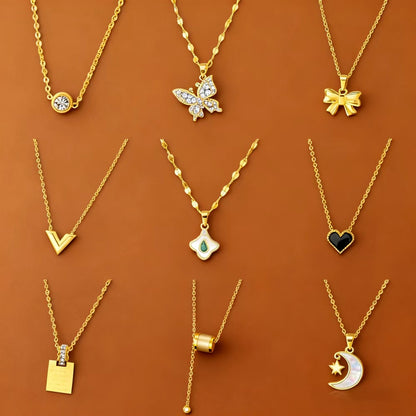 North & Pearl Sweetheart Oval Pendant Necklace product thumbnail 1
