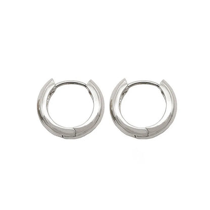 North & Pearl Classic Huggie Hoop Earrings product thumbnail 4