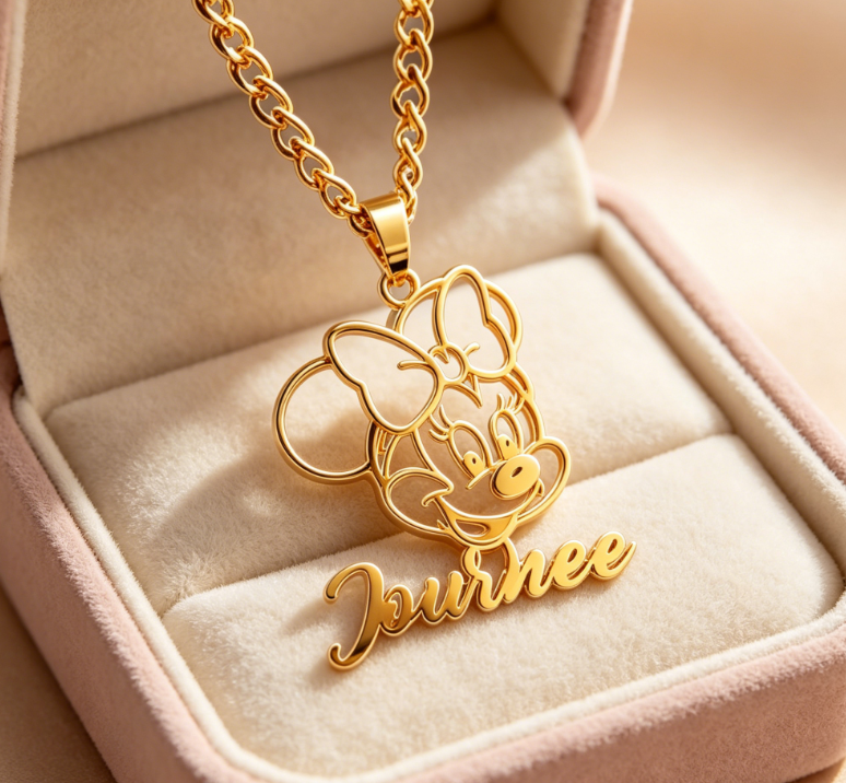 North & Pearl Giftable Initial Necklace product image 1