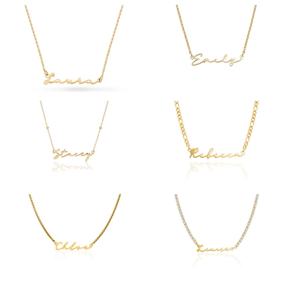North & Pearl Pendant Giftable Name Necklace product image